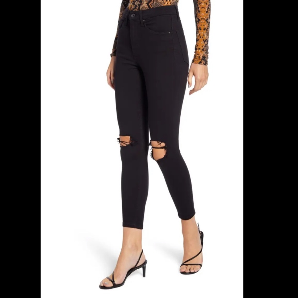 Too Shop Jamie ripped jeans